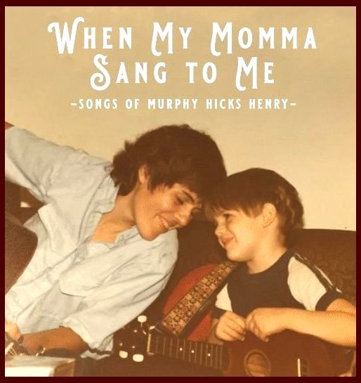 "When My Momma Sang To Me" CD cover showing Murphy with a guitar and Chris with a ukulele smiling at each other.