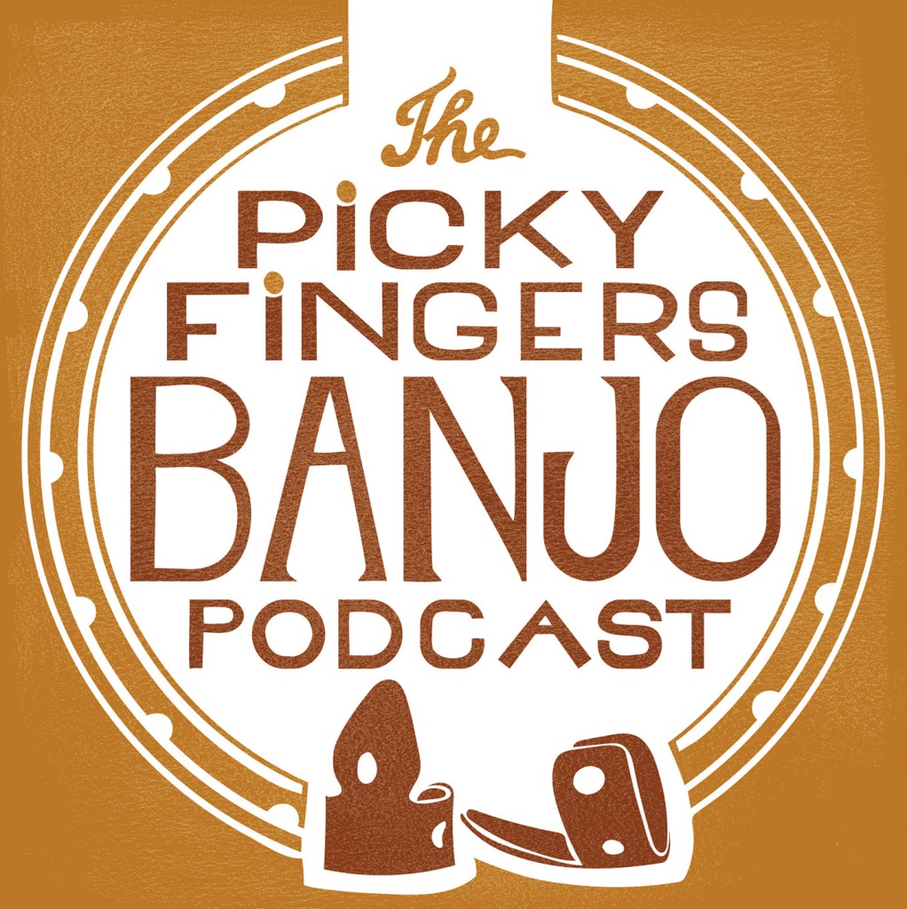 Picky Figners Banjo Podcast logo